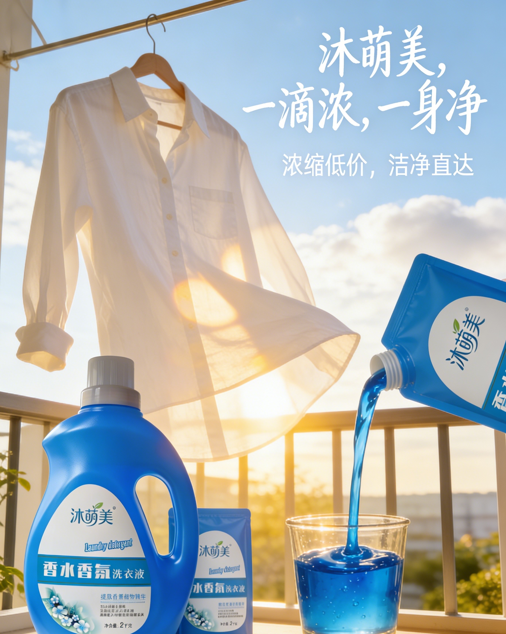 沐萌美产品海报